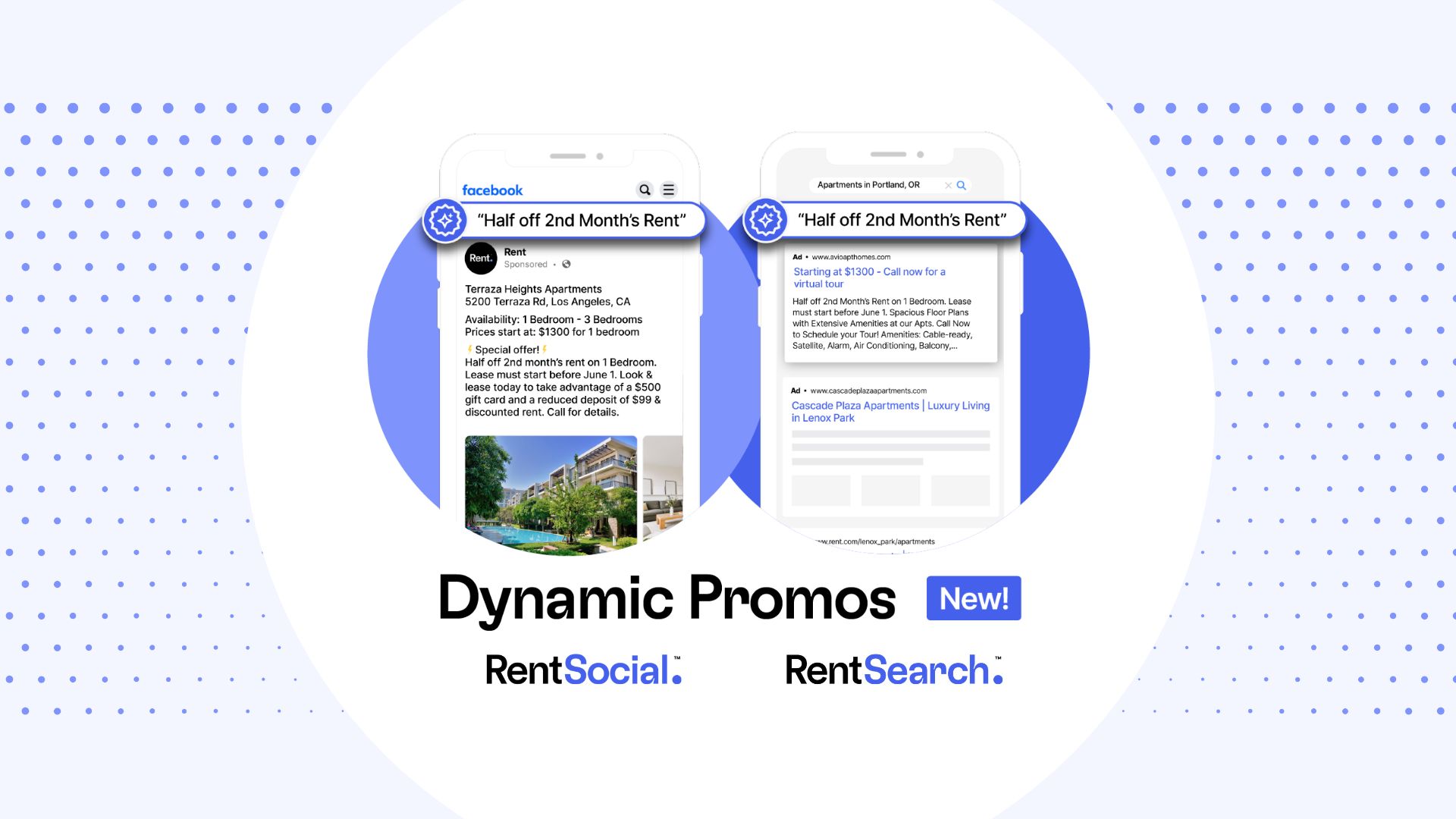 New Dynamic Promos capture renter interest on Google and Facebook with ease